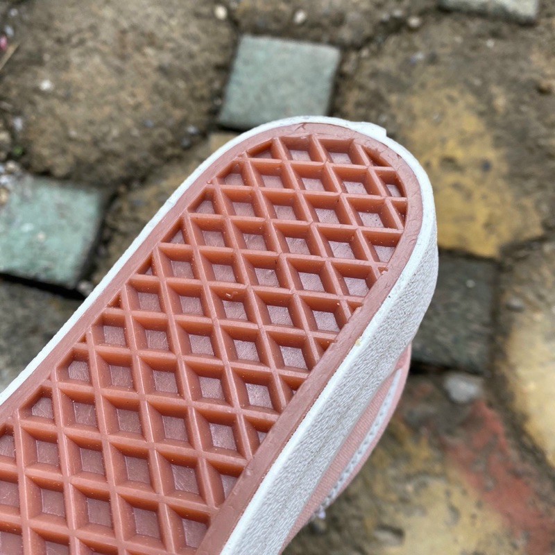 Giày Vans hồng phấn full vault cao cấp