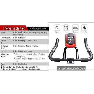 Xe đạp tập thể dục X8, X9, Xe đạp gym trong nhà, xe đạp 709, tặng đồng hồ đo nhịp tim, tặng bình nước, má phanh