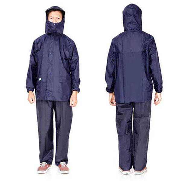 Bộ Quần Áo Mưa Vải Dù Size XXXL Chống Thấm Cao Cấp