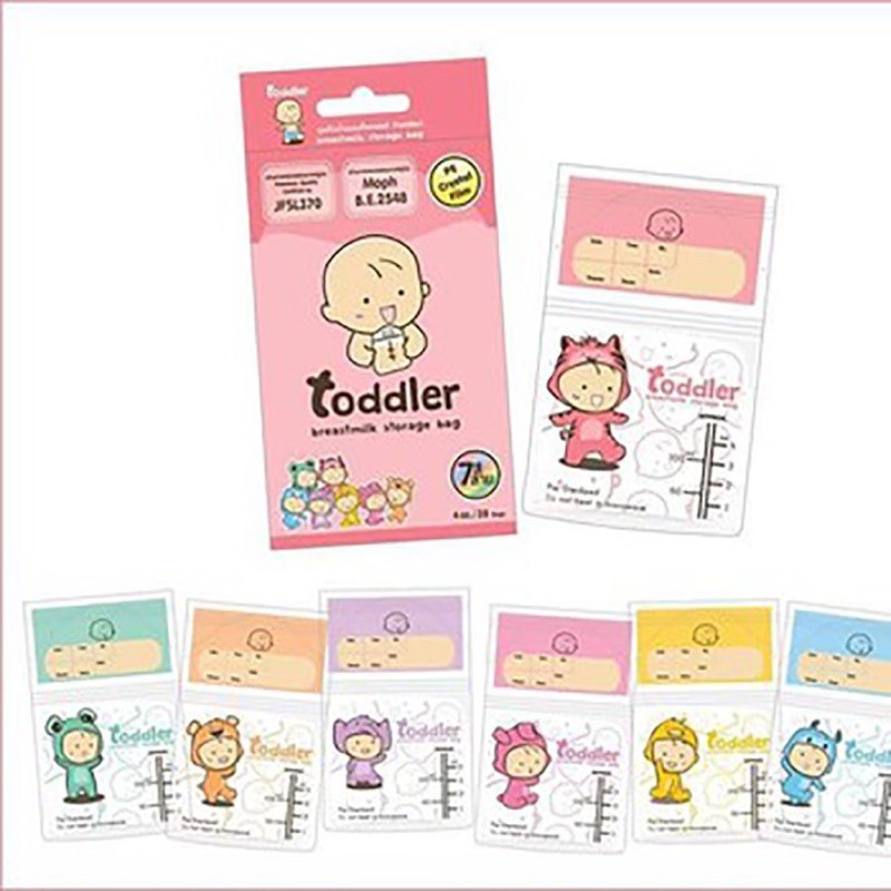 Túi trữ sữa Toddler 120ml