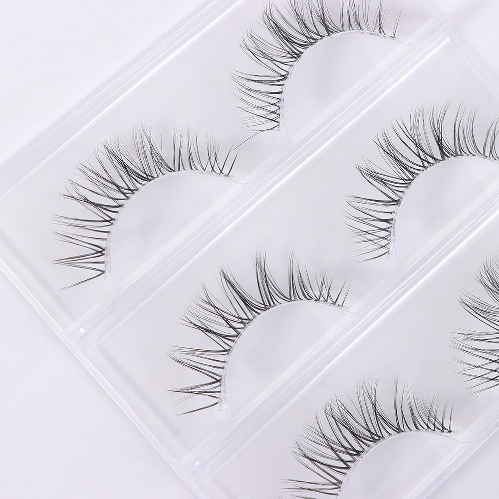 Set 3 Cặp Lông Mi Giả Ngắn Tự Nhiên SUSANS
