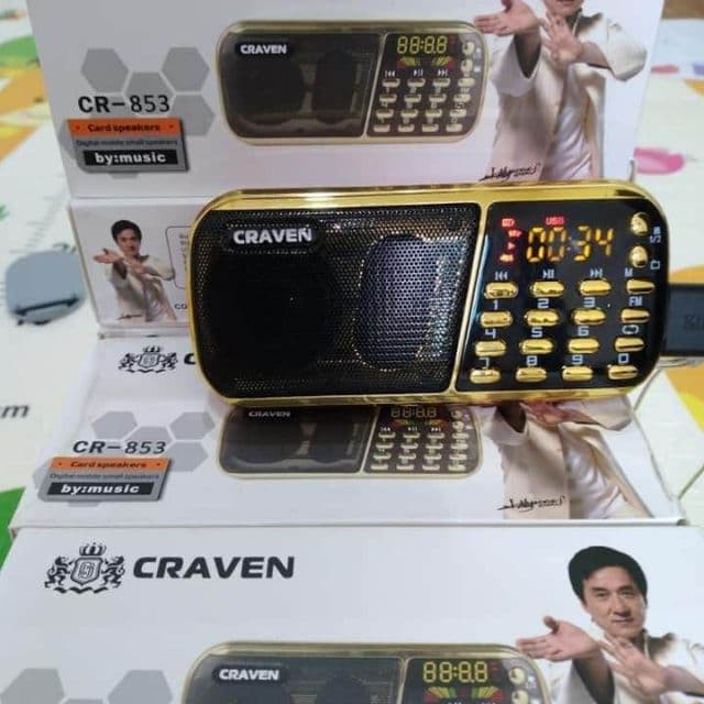 Loa CRAVEN 3 pin nghe nhạc tiếng anh cho bé