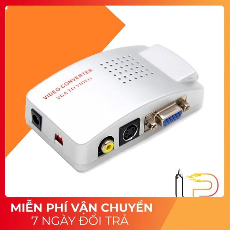 Bộ chuyển VGA ra AV