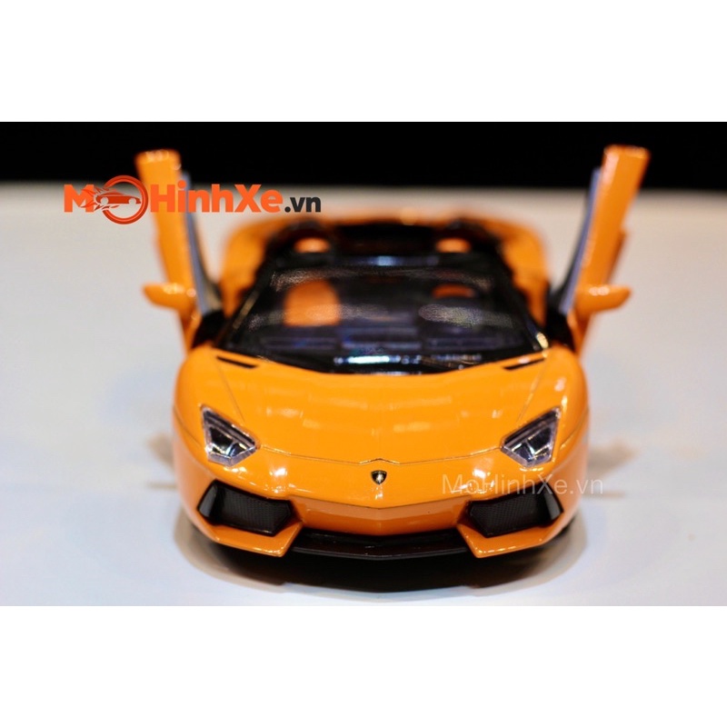 MÔ HÌNH XE LAMBORGHINI AVENTADOR LP700-4 ROADSTER 1:24 MSZ
