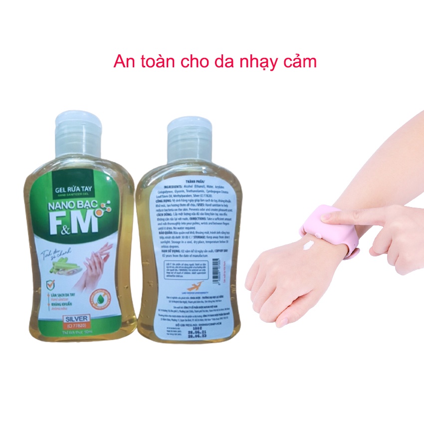 Combo 1 nước rửa tay khô 90ml gồm 1 vòng tay nước rửa tay khô + 1 vòng tay đựng gel rửa tay - AZEVA | BigBuy360 - bigbuy360.vn