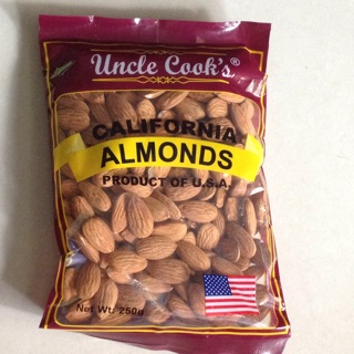 Hạt hạnh nhân 250gr uncle cook