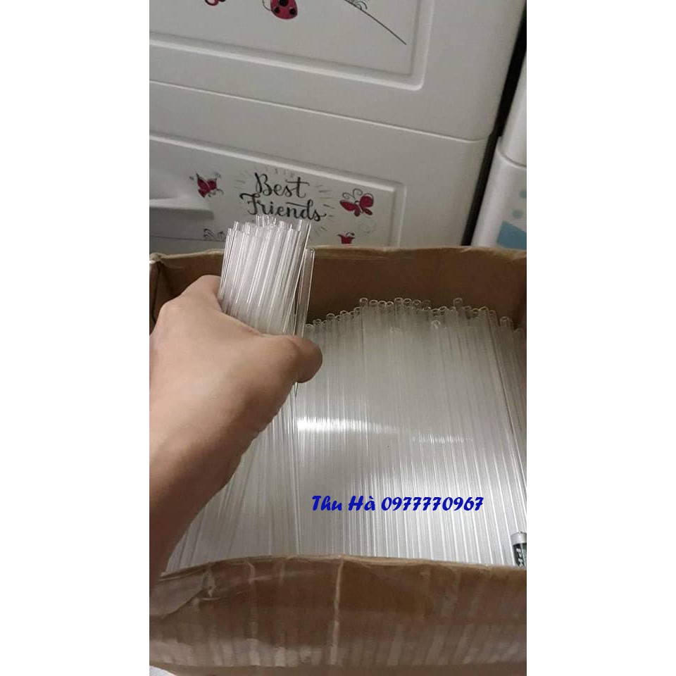 Ống thủy tinh phi 6 gồm 27 đoạn dài 20cm