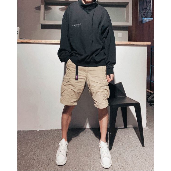 ⚡️[CHỈ 1 NGÀY] - Áo sweater mocneck FOG ESSENTIALS Black ss20 cao cấp full tag túi, áo sweater FOG | BigBuy360 - bigbuy360.vn