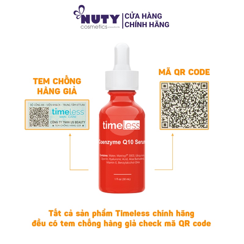 Tinh Chất Chống Lão Hóa Timeless Coenzyme Q10 Serum