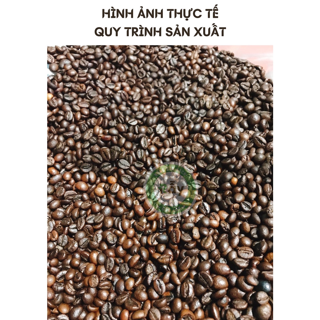 [500gram] Cà phê rang xay mộc Đaklak cao cấp lựa chín 90% hạt cà chín | BigBuy360 - bigbuy360.vn