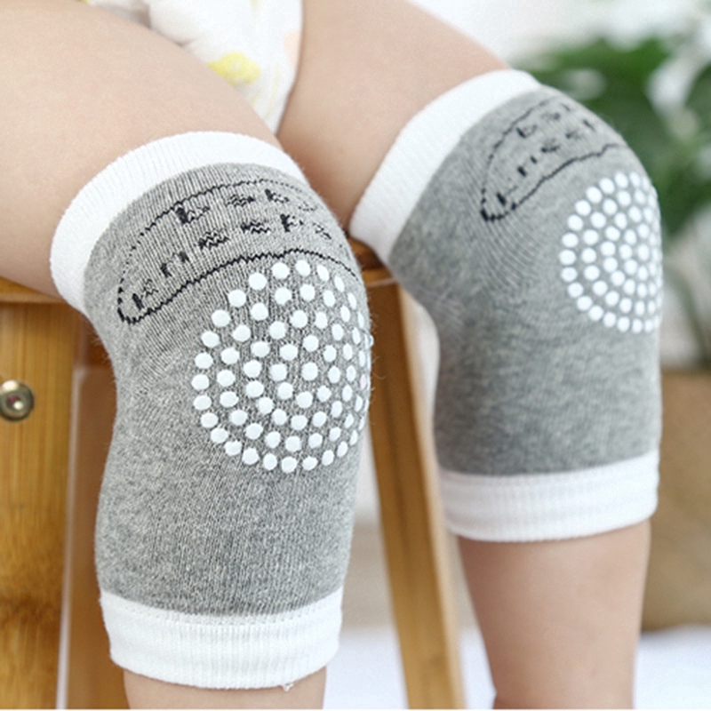 Vớ Chất Liệu Cotton Bảo Vệ Đầu Gối Chống Trượt Cho Bé