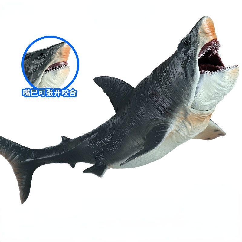 Mô hình cá mập Megalodon sống động cho bé