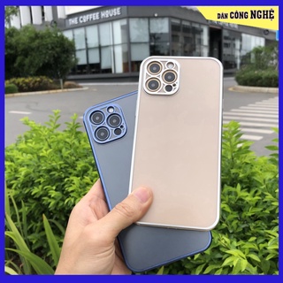 Ốp lưng iphone bảo vệ camera lưng mờ iphone 11 đến ip12 pro max