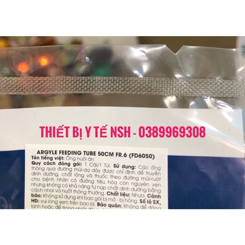 ❤️ Ống Dây cho nuôi ăn bón sữa- dây thông xông dạ dày KANGAROO Argyle Feeding Tube Covidien cho trẻ em