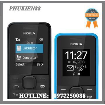 [Mã ELFLASH5 giảm 20K đơn 50K] ĐIỆN THOẠI NOKIA 105 (2015) ZIN 1SIM NGHE GỌI TỐT | BigBuy360 - bigbuy360.vn