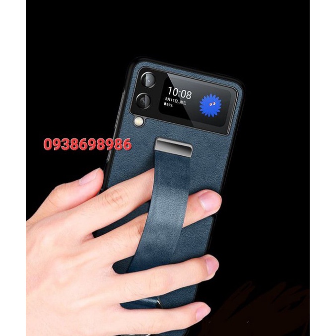 Ốp lưng SULADA da Samsung Z Fold 2 , Z Fold 3 5G 2 , Z FLIP 3 5G kèm đai lưng 2 mảnh bảo vệ máy màu