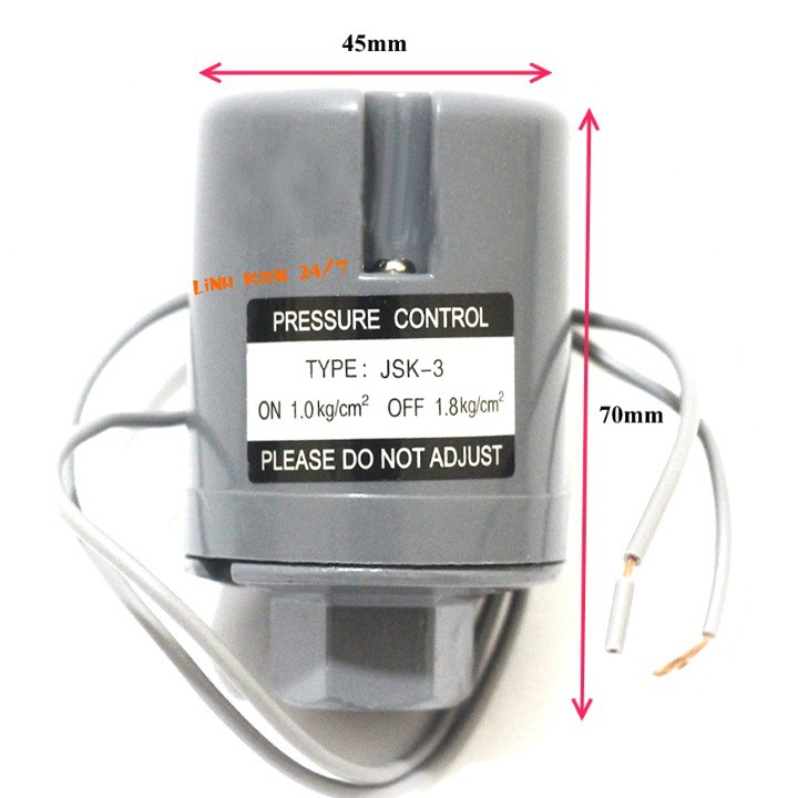 Relay Máy Bơm Nước Tăng Áp JSK-3 KIP