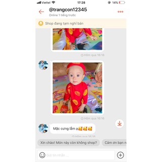 Bộ áo dài cho bé size sơ sinh