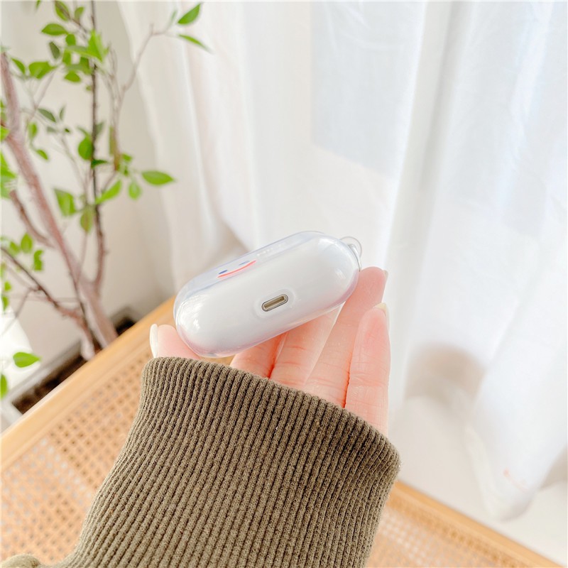 Tay áo tai nghe AirPods Pro AirPods 1 AirPods 2 Hộp đựng tai nghe mặt cười đơn giản | BigBuy360 - bigbuy360.vn