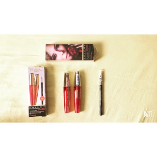 Set Mascara loreal 2 cây, bonus 1 chì