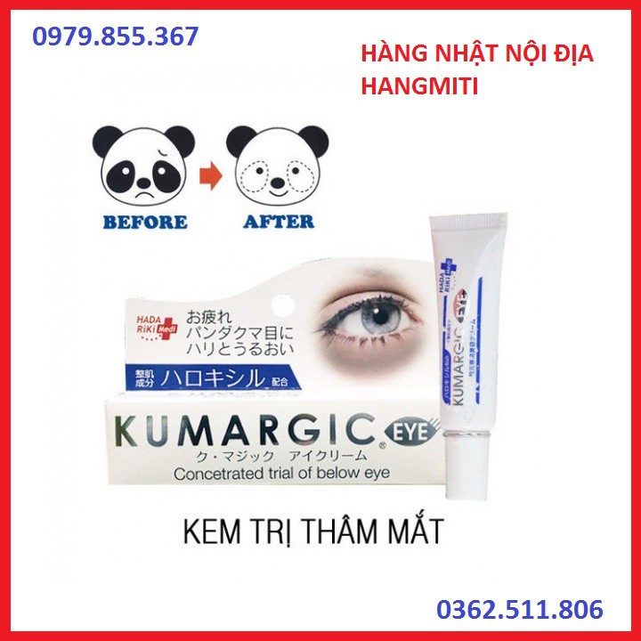 Kem dưỡng mắt Kumargic Nhật Bản