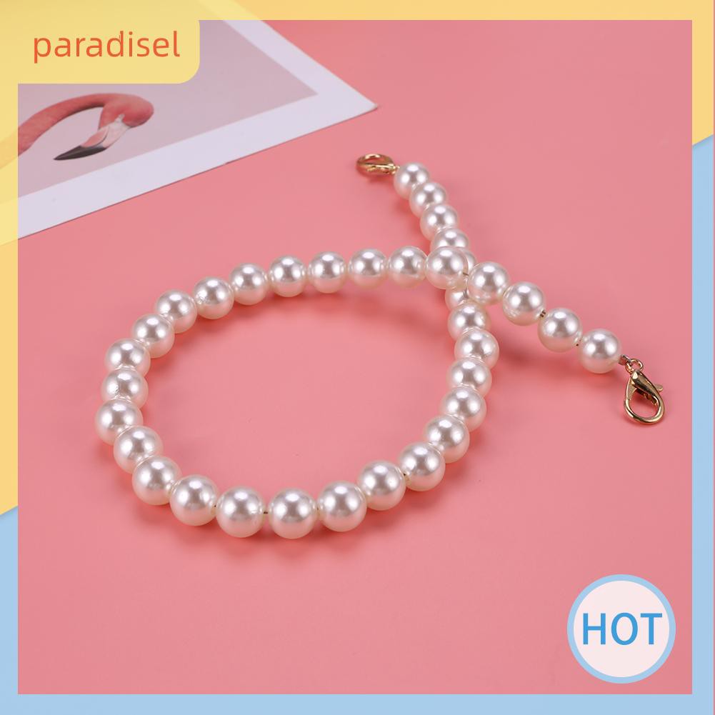 Chuỗi dây ngọc trai nhân tạo làm dây đeo túi / thắt lưng DIY cho phái đẹp