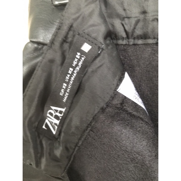 Chân váy Da Zara Authentic sz Xs, new 99%
