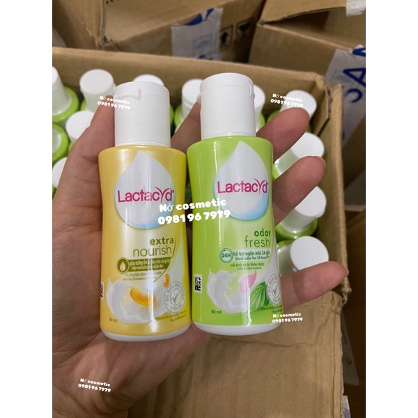 Dung Dịch Vệ Sinh Phụ nữ Lactacyd Odor Fresh Lá Trầu Không Ngăn Mùi 24H