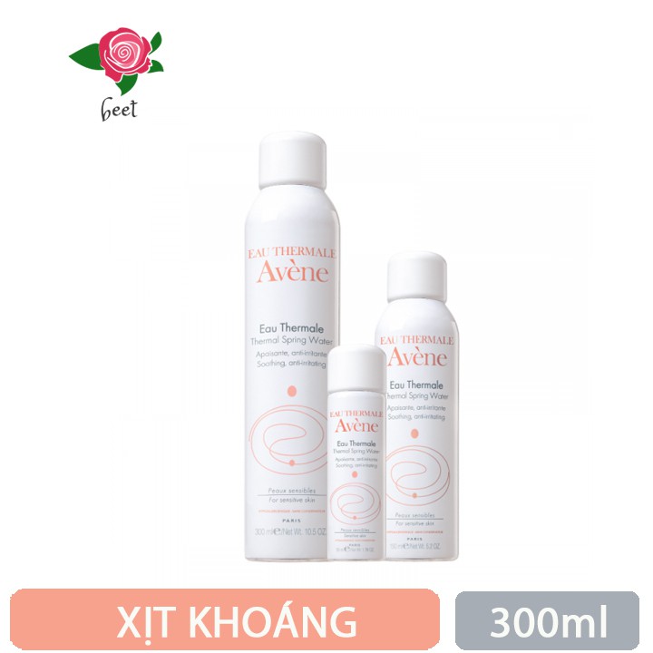 Xịt khoáng Avène Thermal Spring Water 300ml giữ ẩm bảo vệ làn da khỏi bụi bẩn [MẪU MỚI] | BigBuy360 - bigbuy360.vn