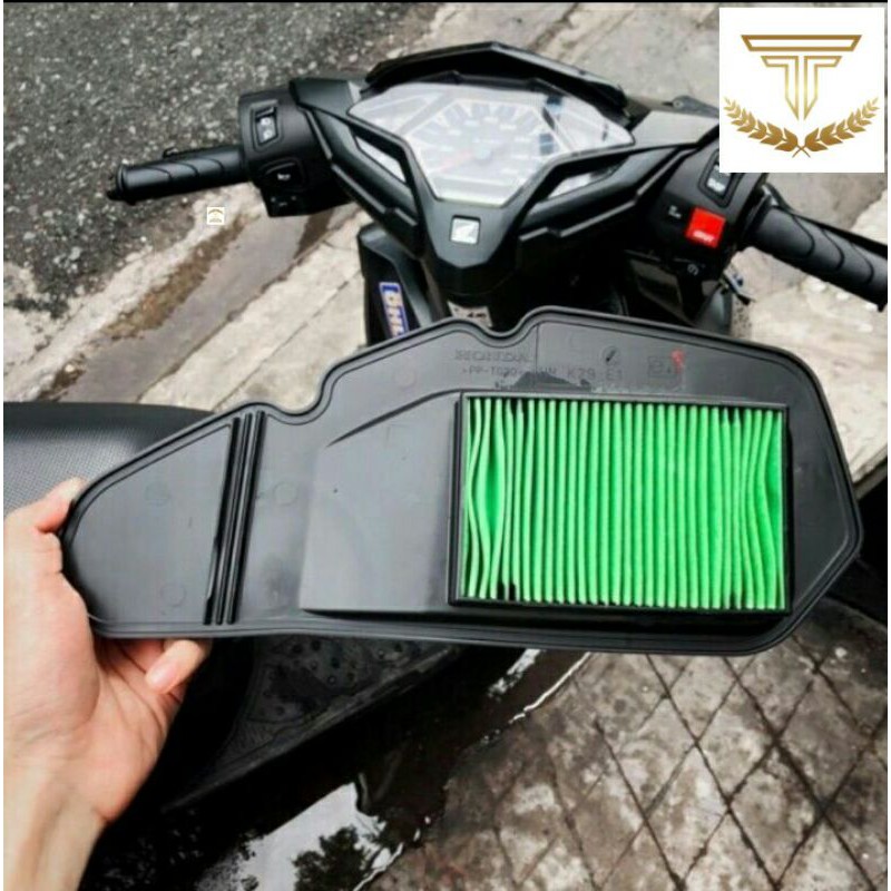 Lọc gió AB125, Click 125, SH Mode, PCX đời mới, Vario (Airblade 125, cho dòng Honda Air Blade 125, lọc khí