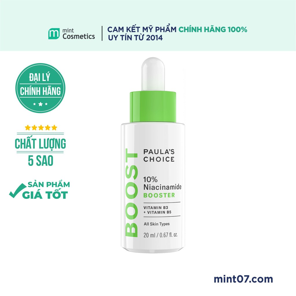 Tinh Chất Se Lỗ Chân Lông Paula’s Choice Resist Niacinamide 10% Booster