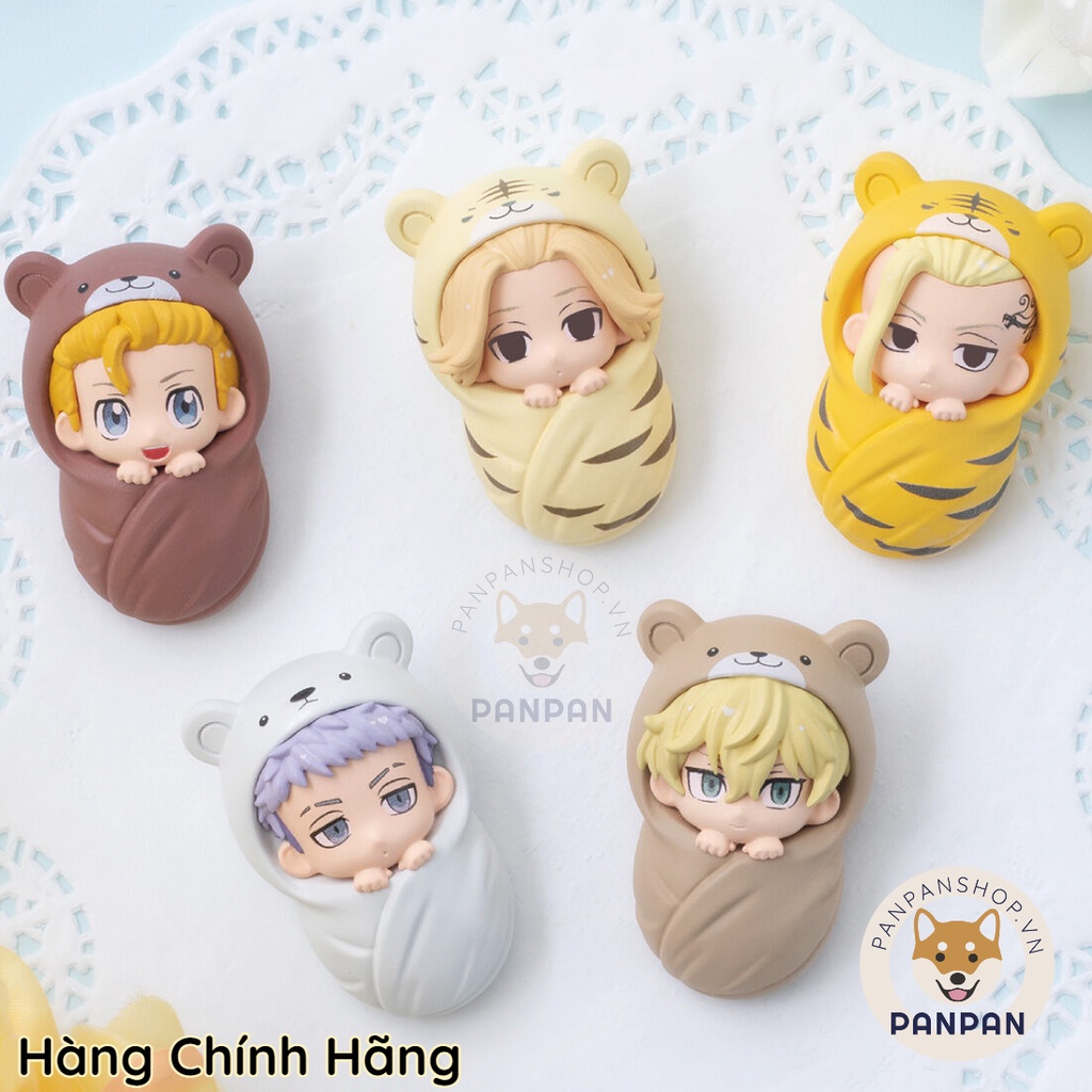 Petit Tokyo Revengers Cuộn Mền - Punitoppu ♡ Okurumi (Hàng Nhật chính hãng) Chifuyu, Mitsuya, Draken, Takemichi, Mikey