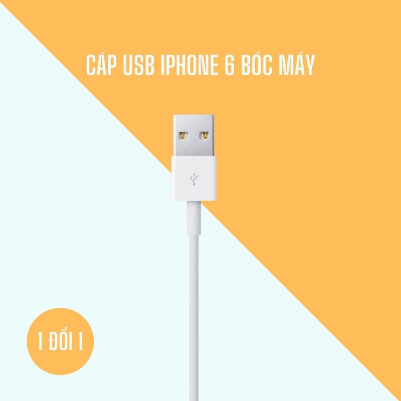 Cáp sạc IP chính hãng - Levu01