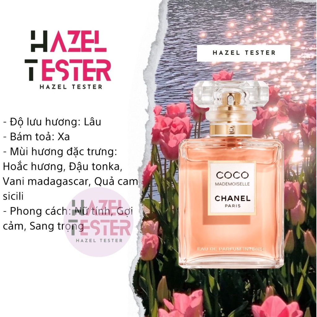 ✨ Nước Hoa Cha-nel Coco Mademoiselle Intense EDP [ʜᴀᴢᴇʟ ᴛᴇsᴛᴇʀ]