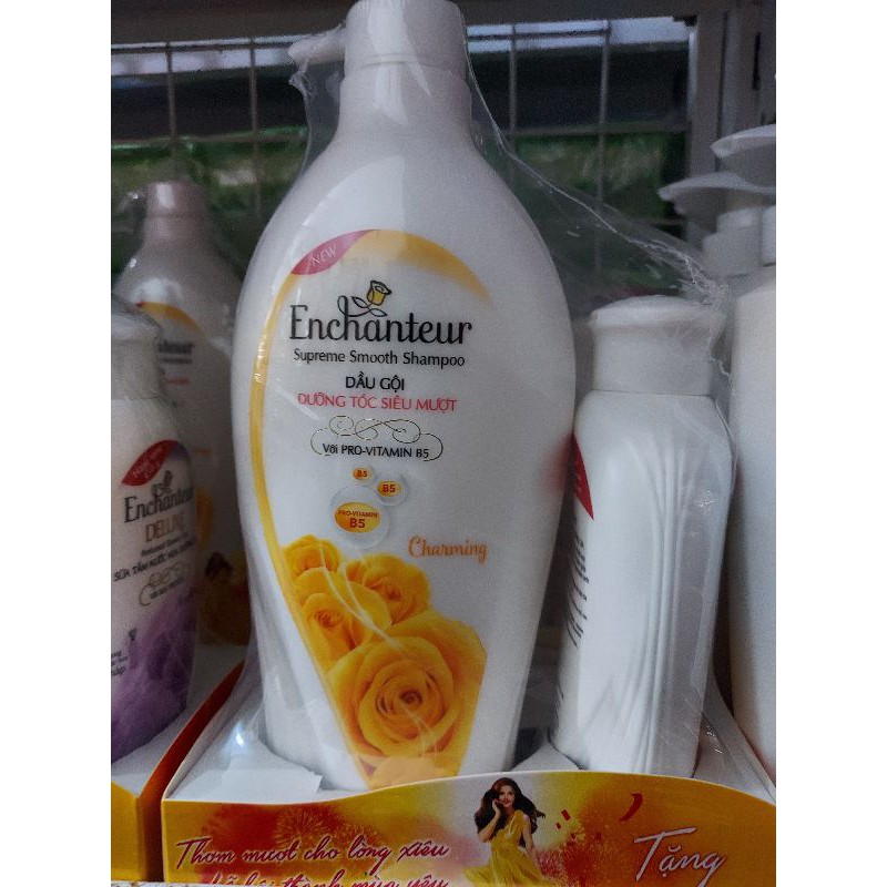 Dầu gội dưỡng tóc siêu mượt enchanteur 650g