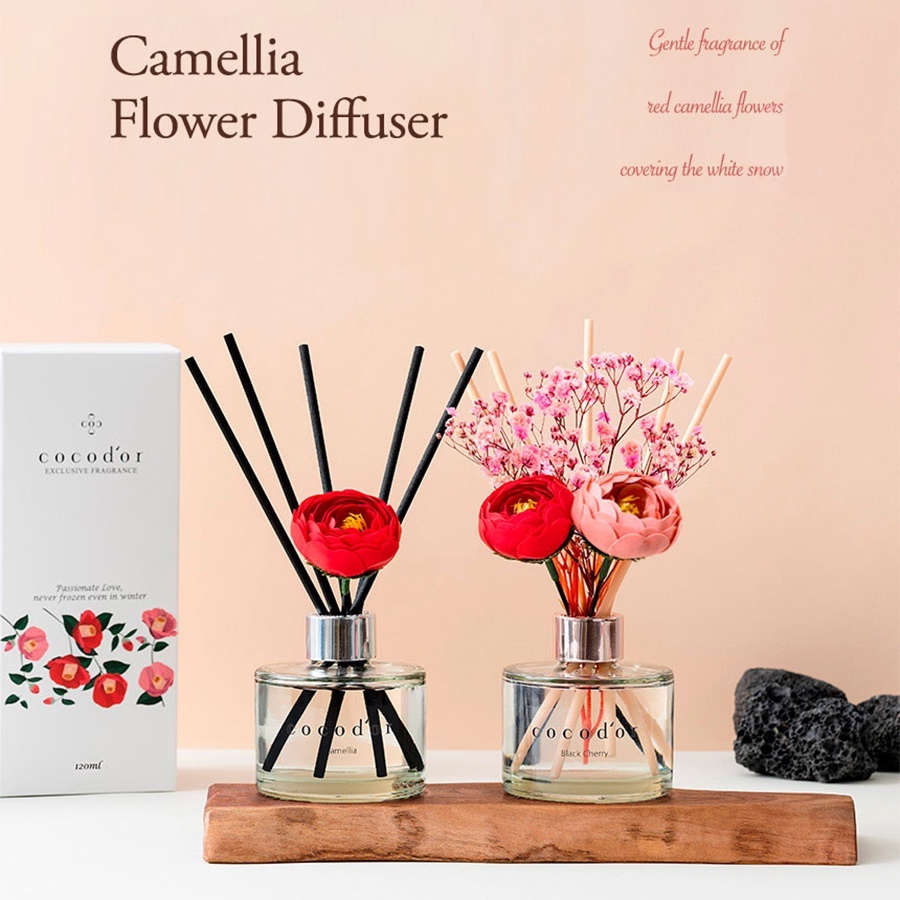Tinh Dầu Tán Hương Phiên Bản Hoa Trà Cocodor Camellia Diffuser 200ml