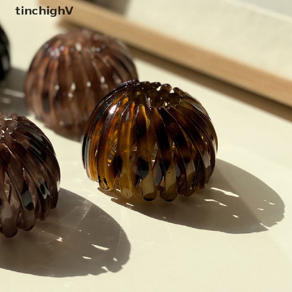 [TinchighV] Kẹp Tóc Đuôi Ngựa Hình Tổ Chim / Tổ Chim Cá Tính Khí Chất [Mới]