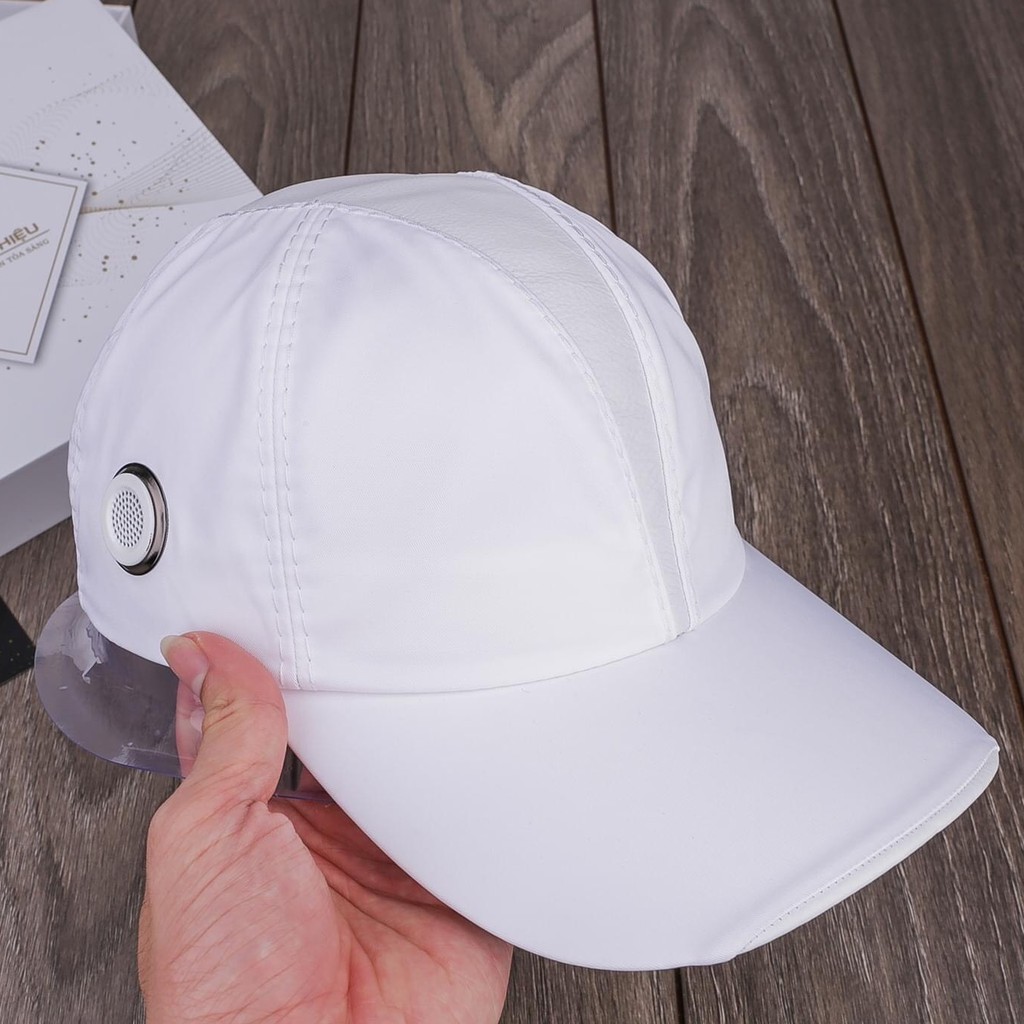 Mũ lưỡi trai chính hãng MC163 dành cho nam chất liệu vải dù phối da cao cấp - Hùng Nón Hiệu