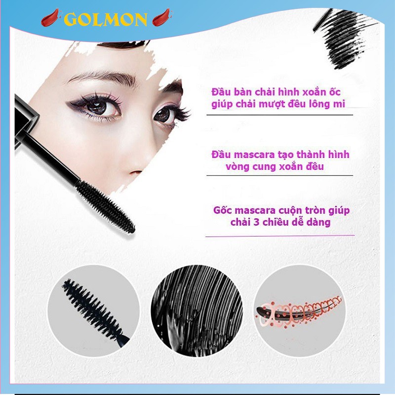 Mascara IMAGES chuốt mi dài và cong vút chuốt mi đẹp makeup trang điểm mascara nội địa trung golmon