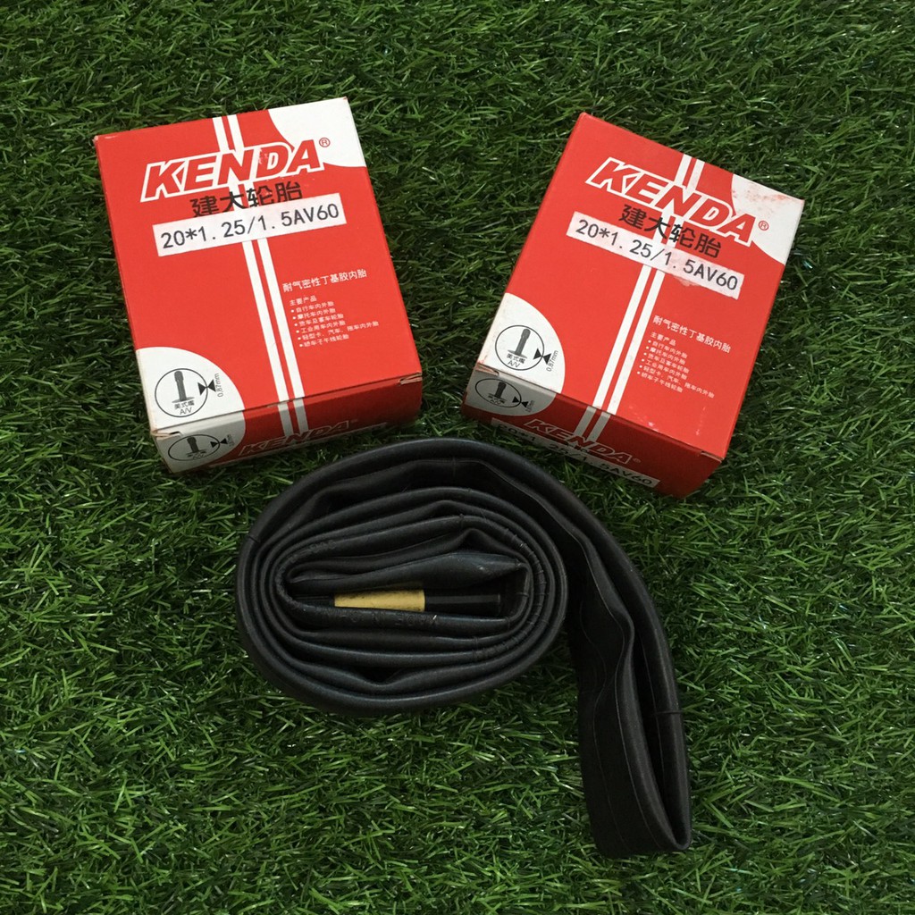 săm kenda 20*1.25-1.5 AV 48 L thay thế cho xe đạp thể thao
