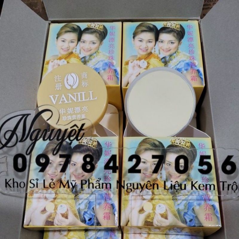 Lẻ 1 hộp kem vanil cô gái nhật thái lan chính hãng 22g