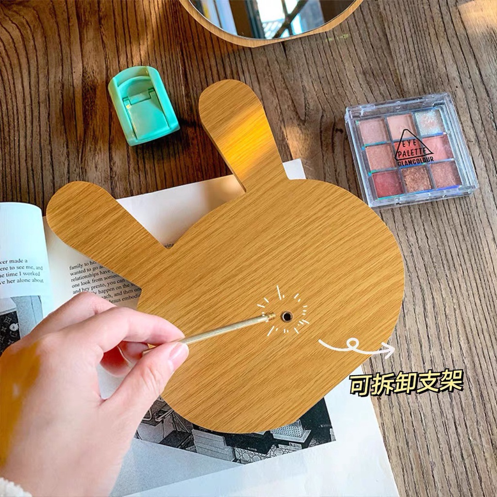 Gương Gấu Thỏ, Gương Để Bàn Phù Hợp Decor