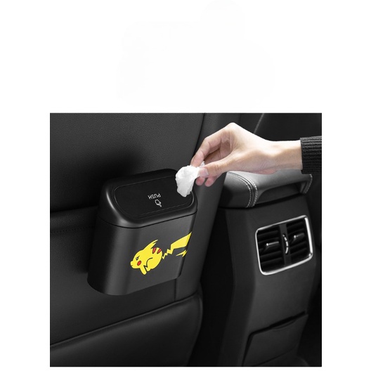 Thùng rác mini đặt trên xe ô tô