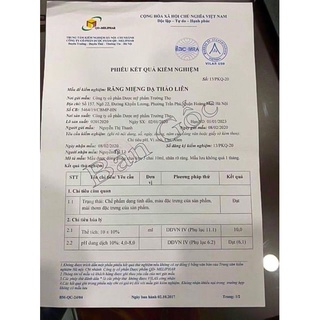 Tinh dầu răng miệng Dạ Thảo liên