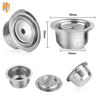 Cốc lọc cà phê bằng thép không gỉ có thể tái sử dụng cho máy pha cà phê Nespresso Vertuoline