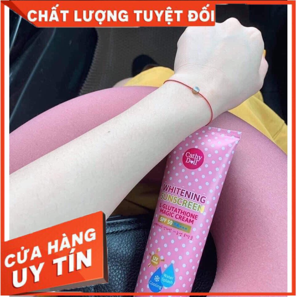 KEM CHỐNG NẮNG CATHY DOLL MAGIC CREAM ☀️☀️☀️ lên tone trắng da thích mê