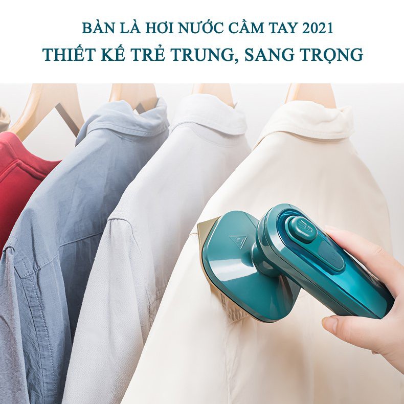 Bàn Là Hơi Nước Cầm Tay Mini - Bàn Ủi Hơi Nước Công Suất 33W Chính Hãng, Cao Cấp, Hàng Đẹp