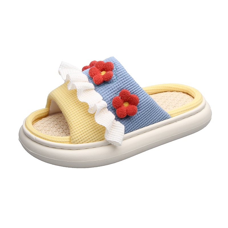 Tikp Dép Quai Ngang In Hình Dễ Thương Thời Trang Mùa Hè Cho Nữ M0510 Size 35-40