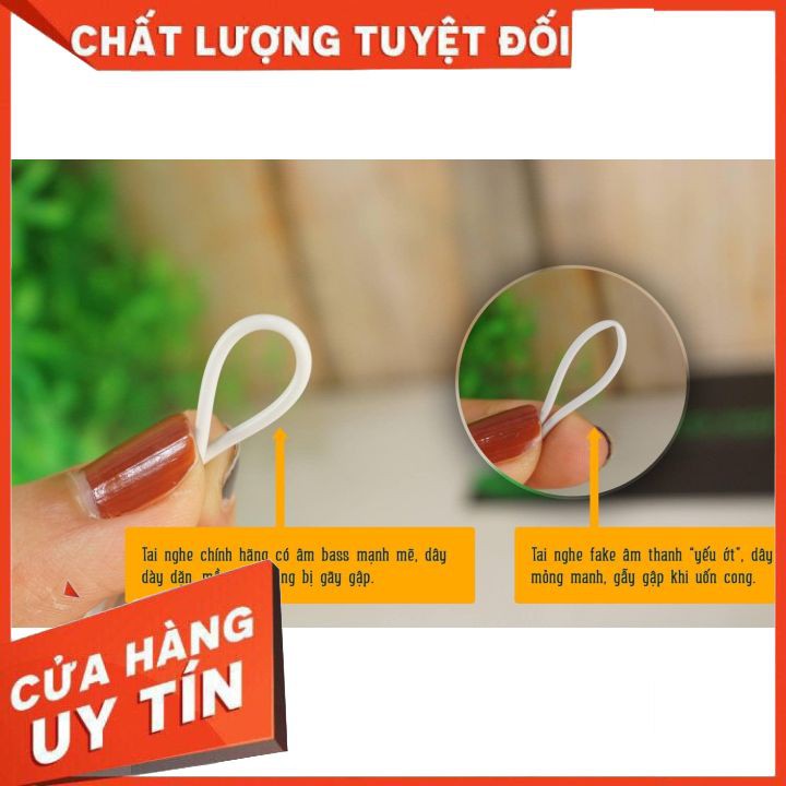 [100% CHÍNH HÃNG] Tai nghe chính hãng iphone - tai nghe lightning - bao check - bảo hành 12 tháng.