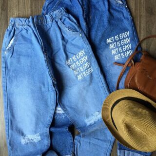 Quần jeans 9 tấc